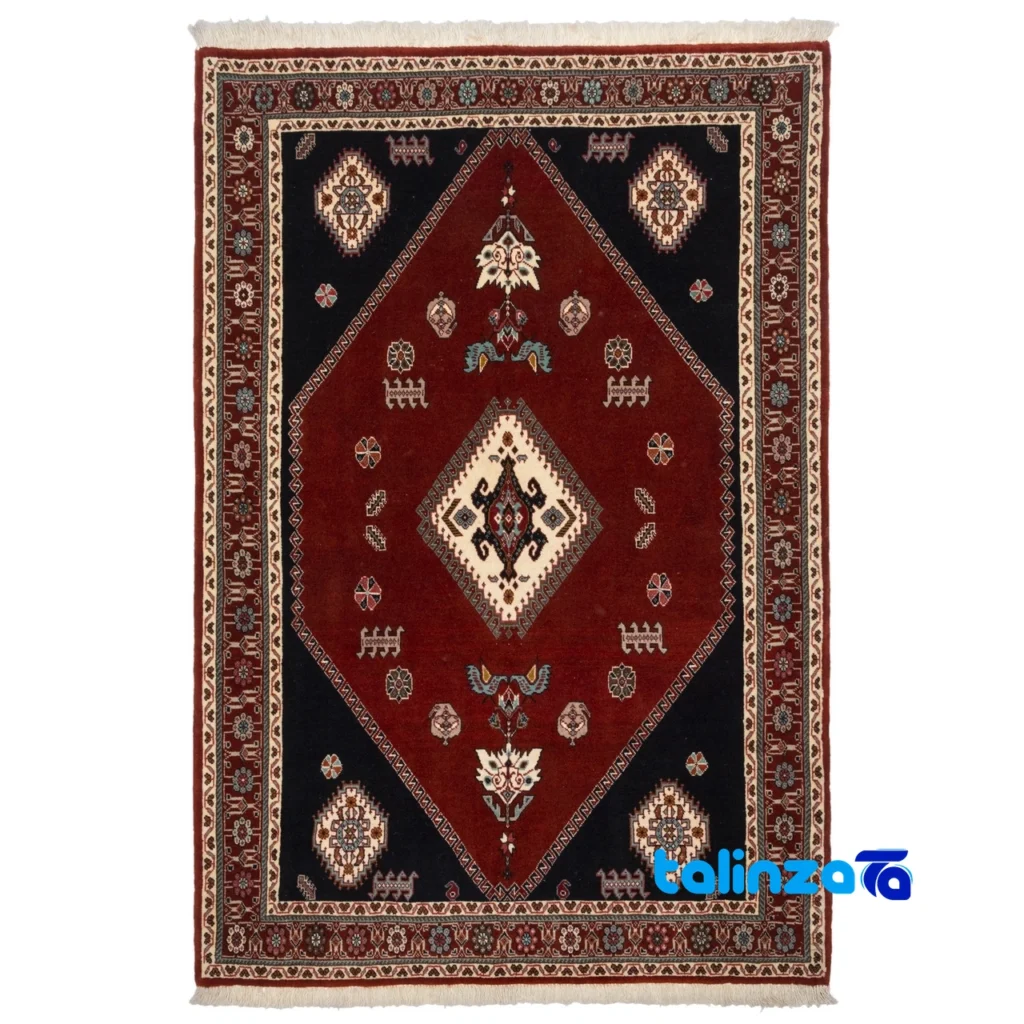Floral vs Geometric Persian Rugs - Persia Handwoven Rug - Top view pattern and color tone