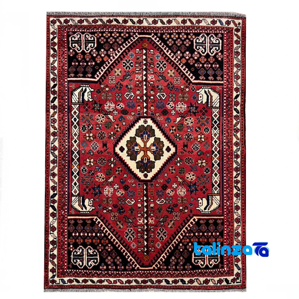 How to Vacuum Persian Rugs - Persian Handwoven Rug - Full spread overall design layout