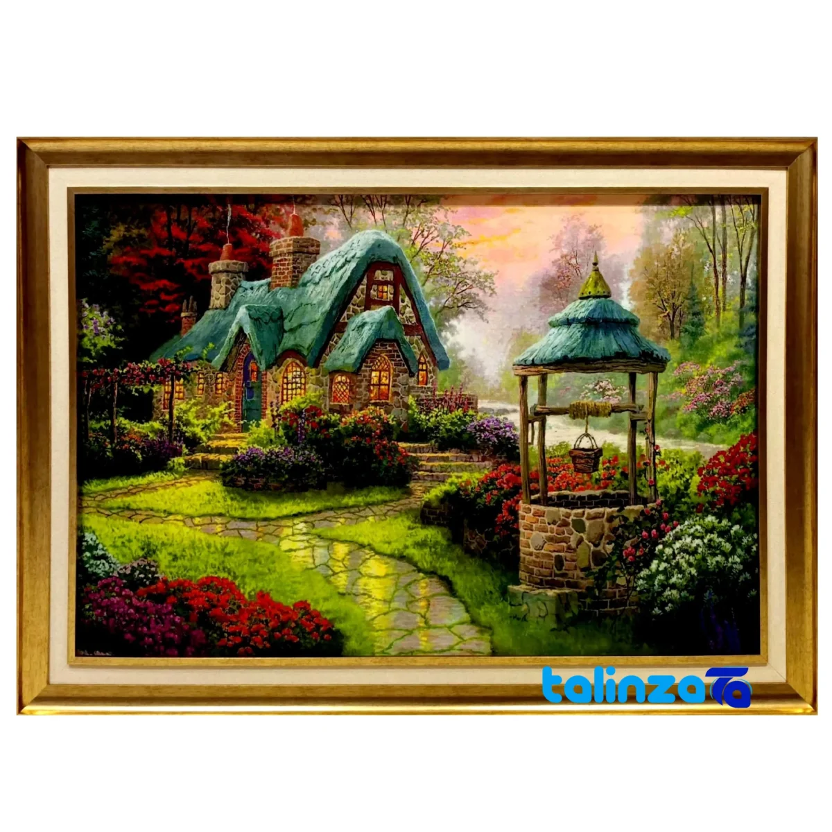 Carpet Wall Art - Top view pattern and color tone