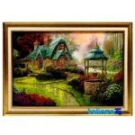 Carpet Wall Art - Top view pattern and color tone