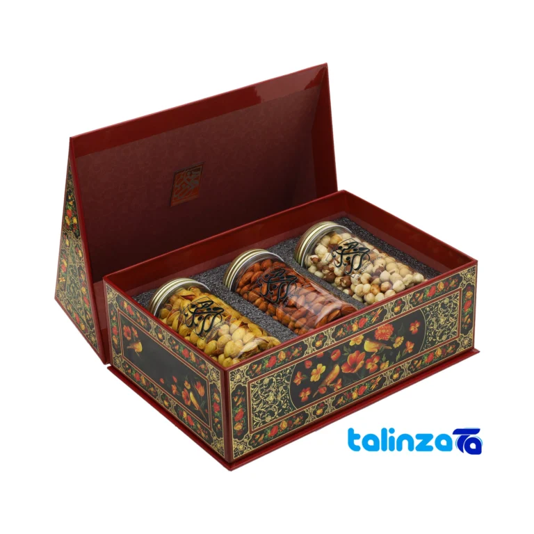 salted mixed nuts - Front view box front