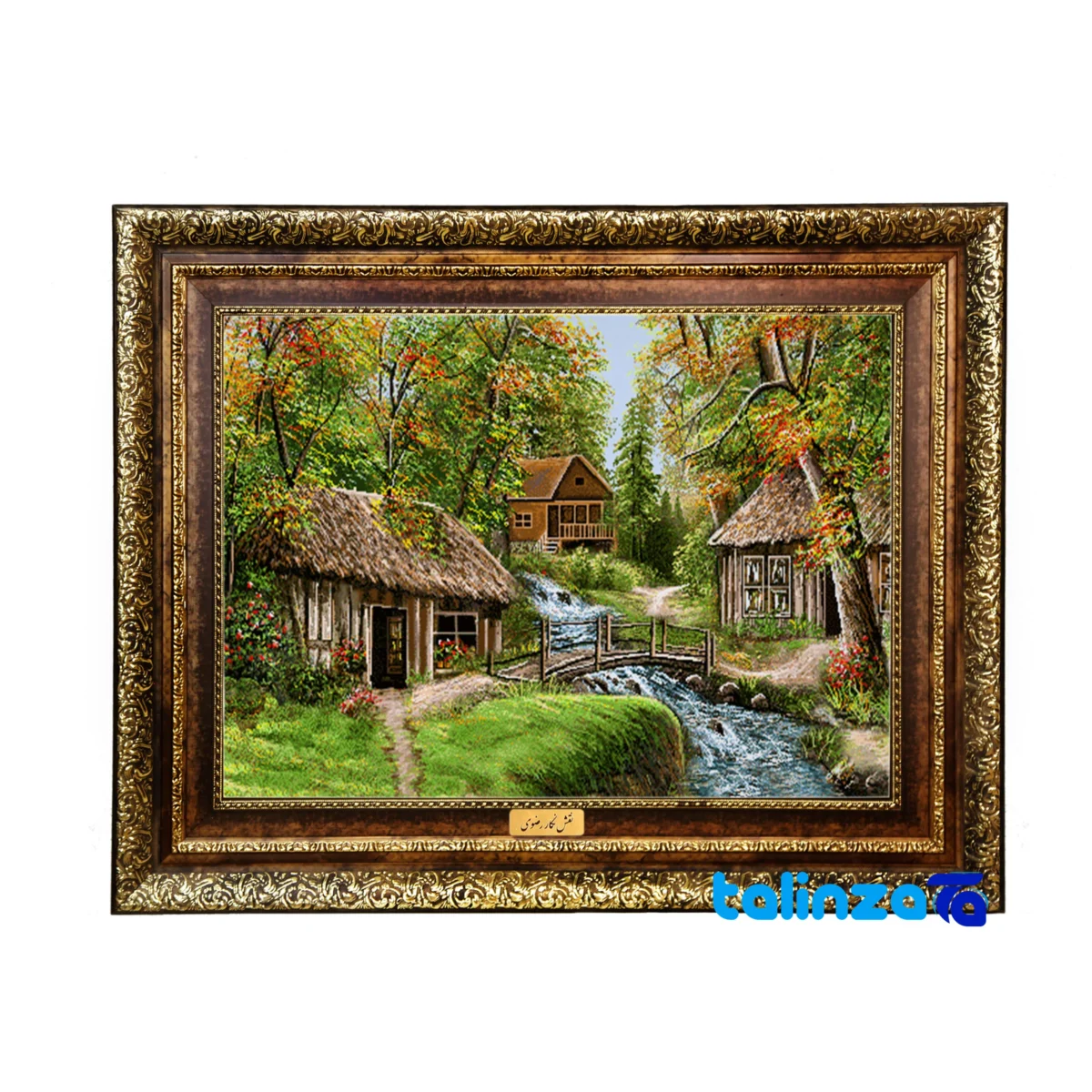 tapestry art - Top view pattern and color tone