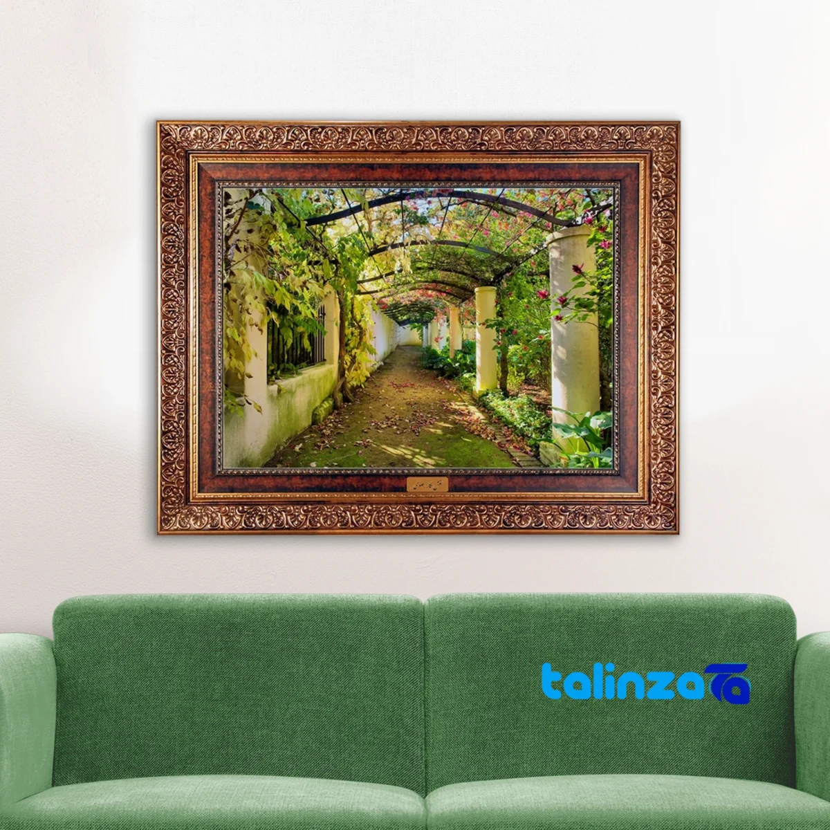 tapestry art - Top view pattern and color tone