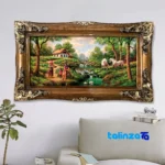 tapestry - Top view pattern and color tone