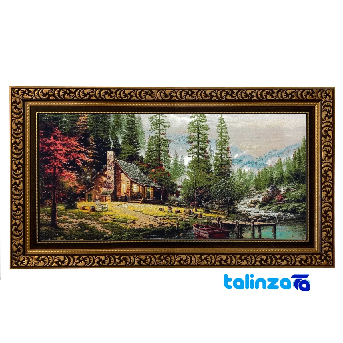 tapestry art - Top view pattern and color tone