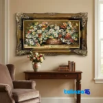 Carpet Wall Art - Top view pattern and color tone