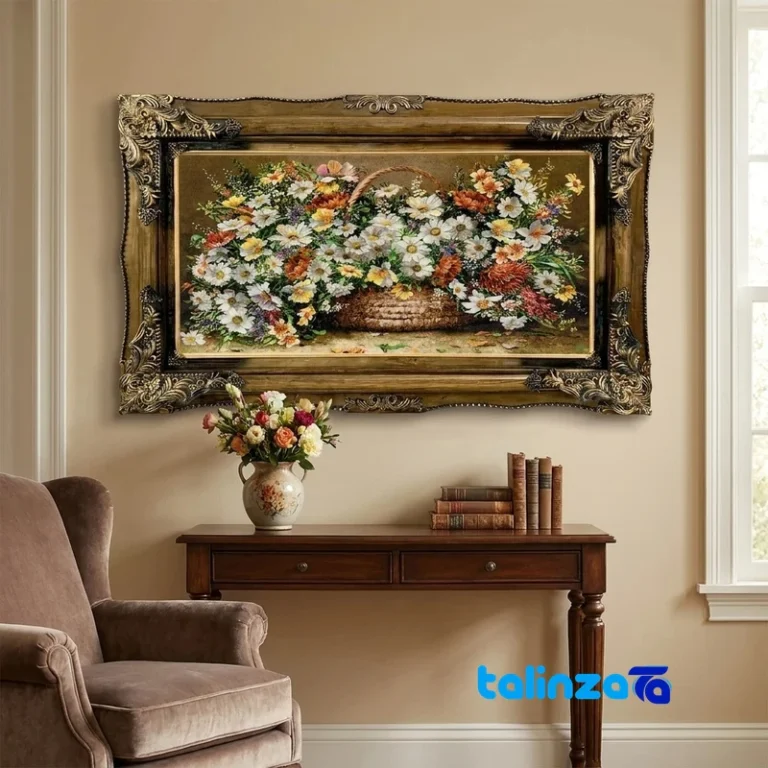 Carpet Wall Art - Top view pattern and color tone