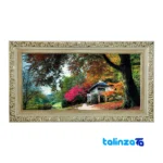 Carpet Wall Art - Top view pattern and color tone