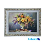 Machine Carpet Wall Art - Top view pattern and color tone