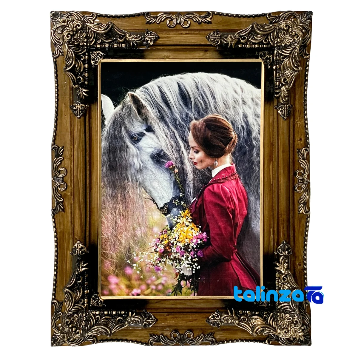 Machine Woven Carpet Wall Art - Top view pattern and color tone