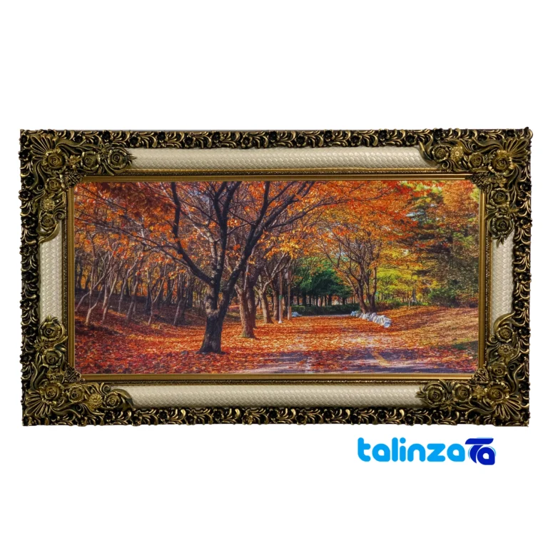machine-woven tapestry - Top view pattern and color tone