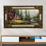 carpet tapestry - Top view pattern and color tone