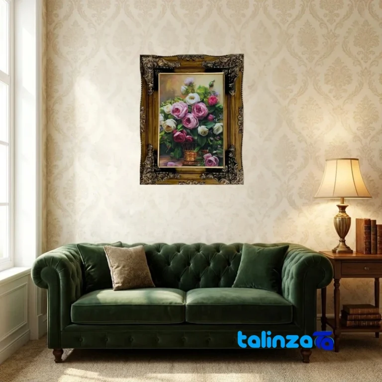 Carpet Wall Art - Top view pattern and color tone