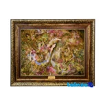 Miniature Tapestry - Top view pattern and color tone