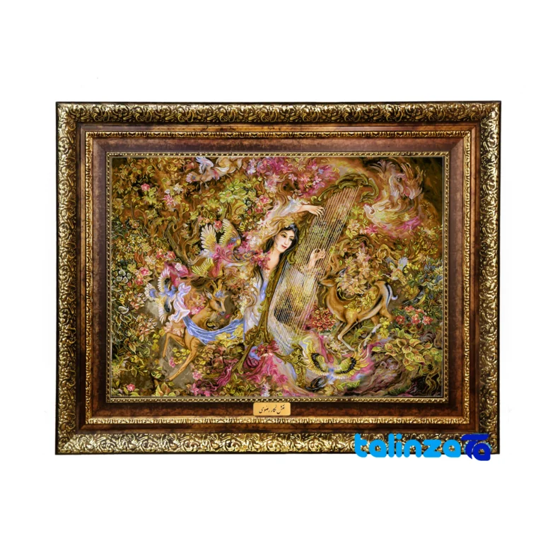 Miniature Tapestry - Top view pattern and color tone