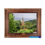tapestry art - Top view pattern and color tone