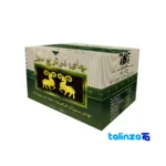 Darjeeling tea - Front view Darjeeling tea box front