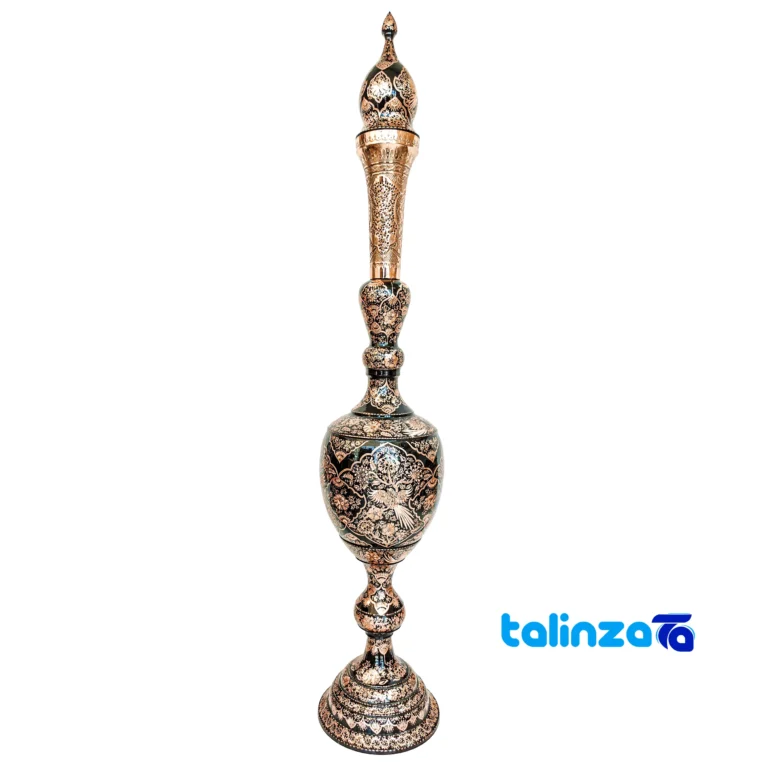 copper decanter - Front view design and key details