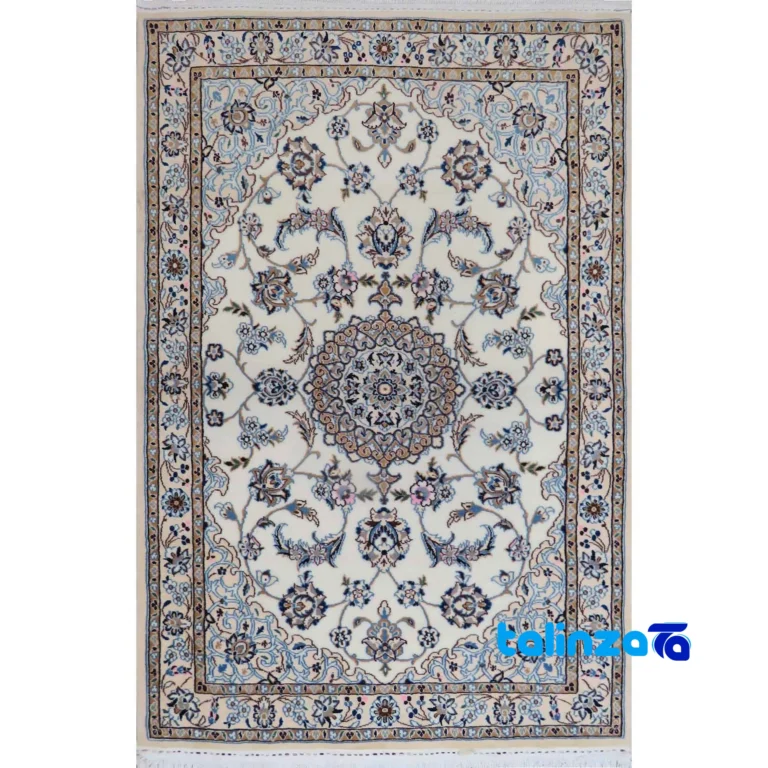 Nain Handwoven Rug 1. Elegant Design overall layout (Full spread)