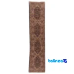 handwoven runner - Front view design and key details