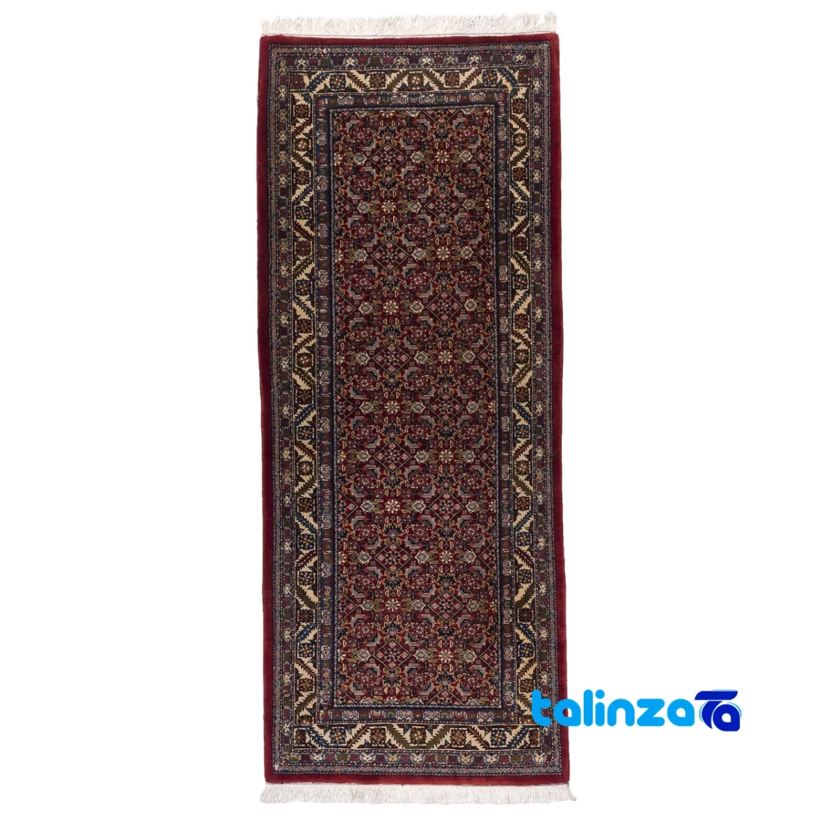 Si Persia Handwoven Runner Rug Stunning Design - Full spread showing overall layout