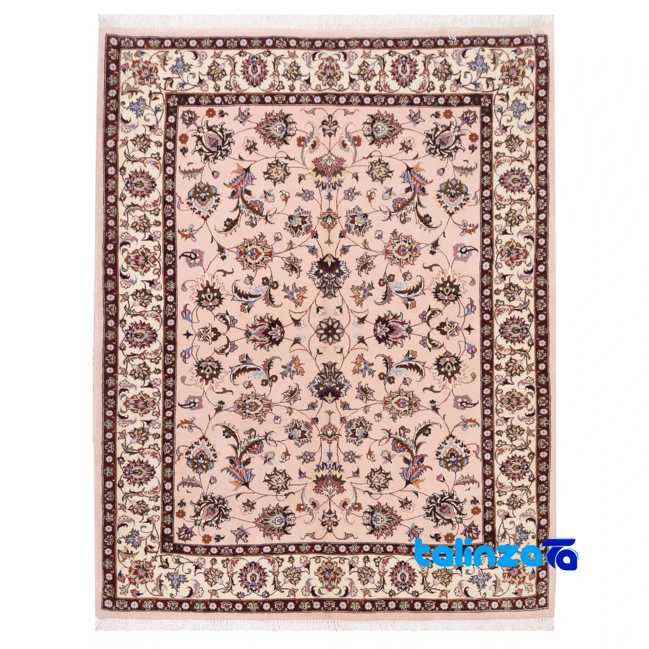 C Persia Handwoven Rug in Pink 1 handwoven rug