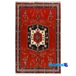 C Persia Handwoven Rug Stunning Design - Top view showing pattern and color tone