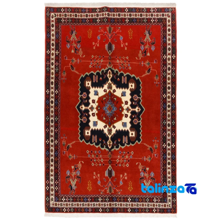 C Persia Handwoven Rug Stunning Design - Top view showing pattern and color tone