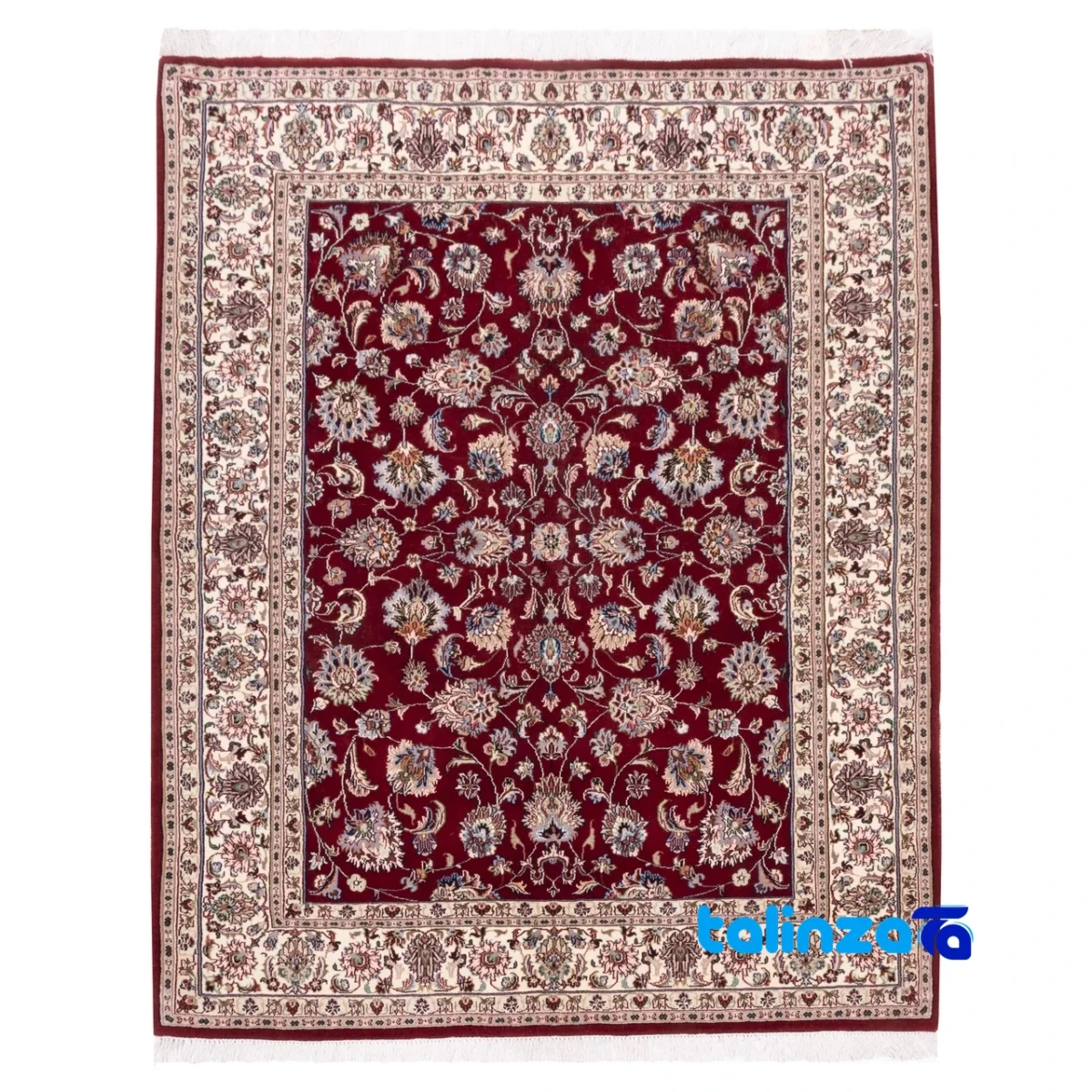Cypressia Handwoven Area Rug Luxurious Design Hand washable overall layout (Full spread)