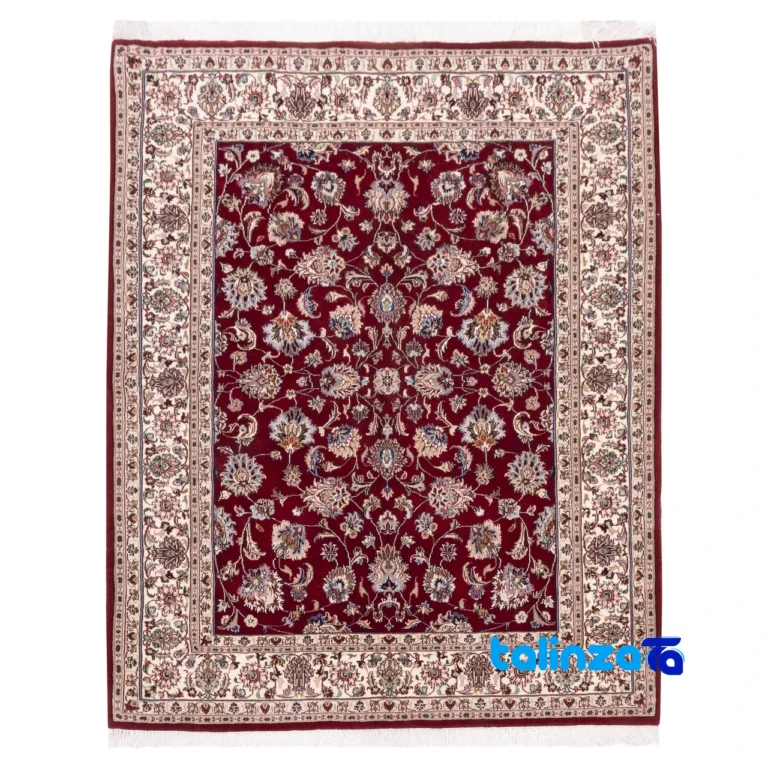 Cypressia Handwoven Area Rug Luxurious Design Hand washable overall layout (Full spread)