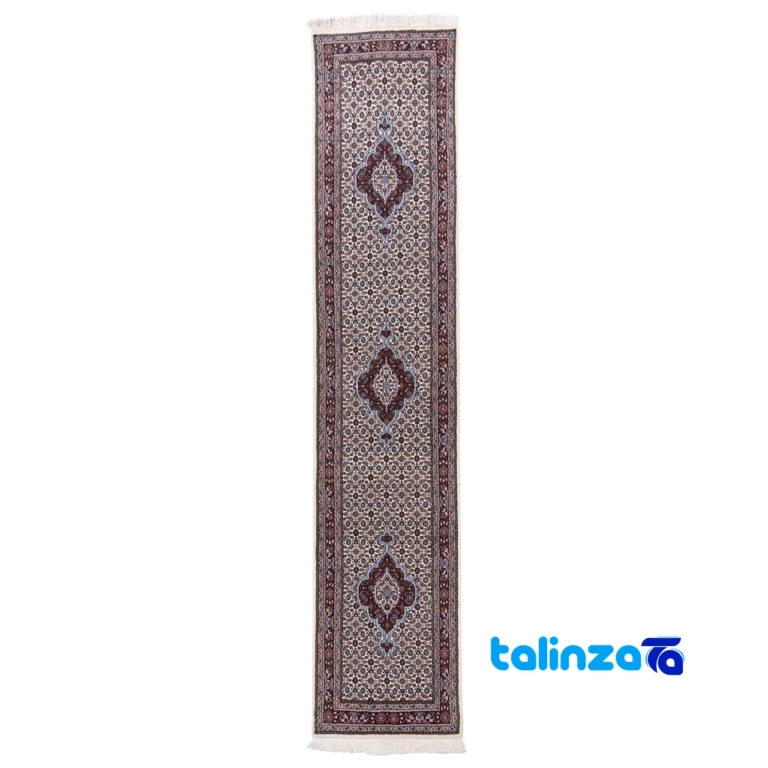 Cypress Handwoven Runner Cream 59x288x2 cm design and key details (Front view)