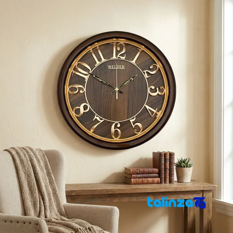 Wilder Quartz Wall Clock Model 530 - Front view showing dial layout and markers