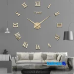 DekoShop Wall Clock - Front view dial layout and markers