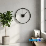 Elegant Wall Clock Model 0041 - Face view showing number display clarity