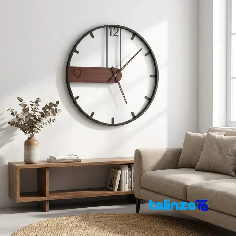 Wall Clock - Face view number display clarity