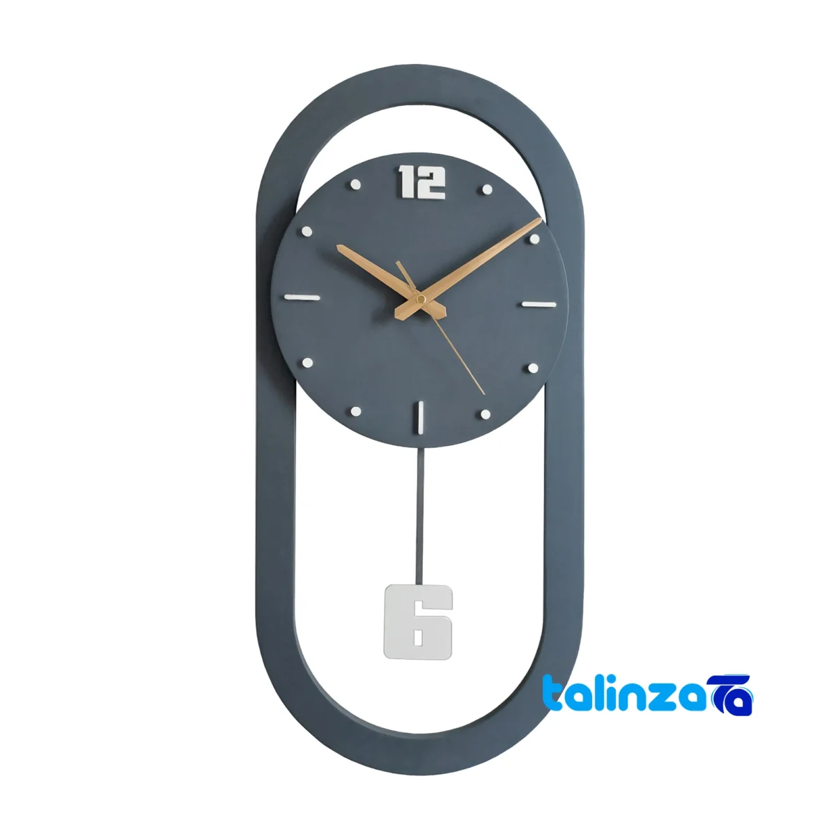 ArtNovin Quartz Wall Clock Stylish Design - Face view showing number display clarity