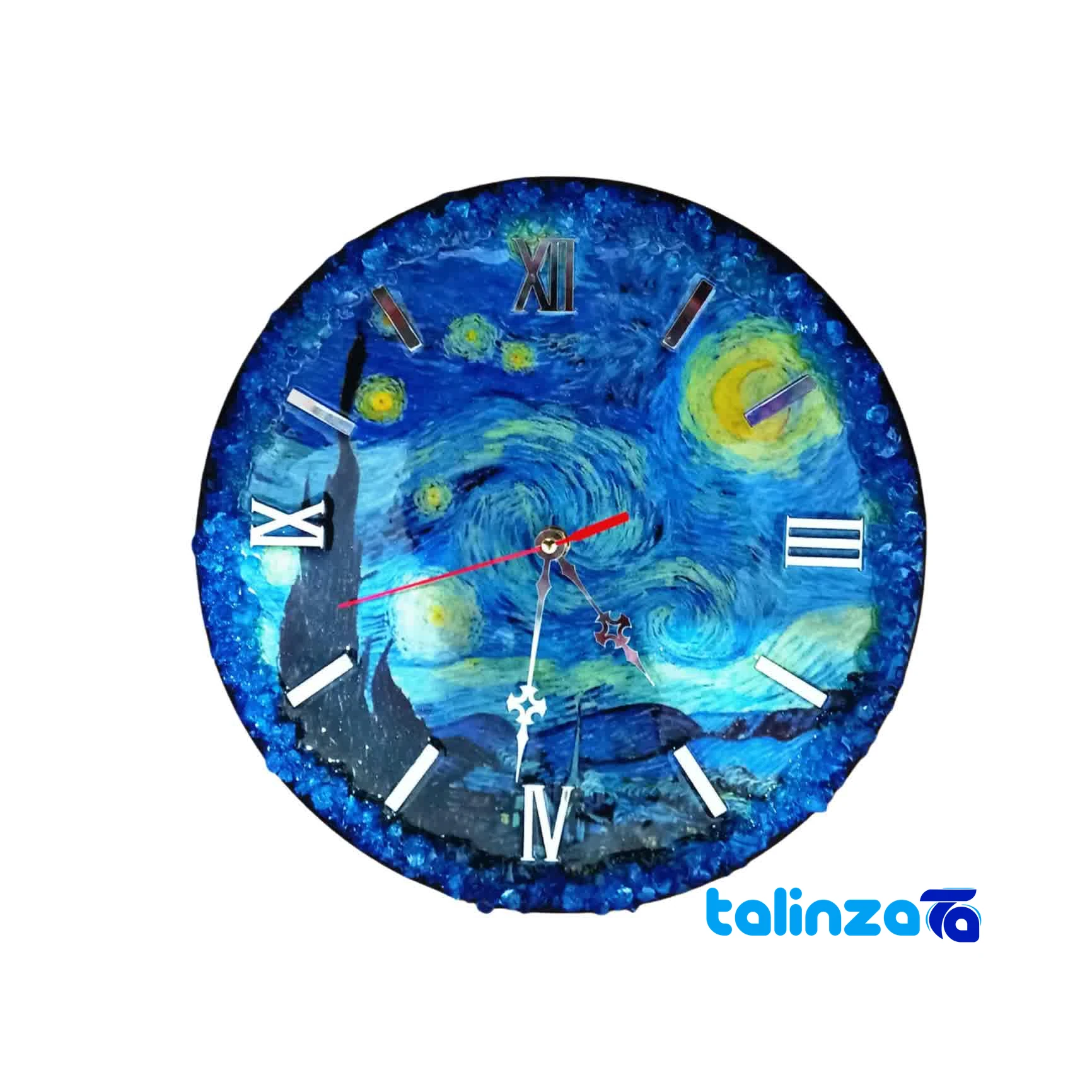 resin wall clock