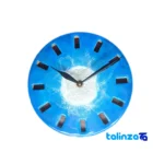 Resin Wall Clock - Face view number display clarity