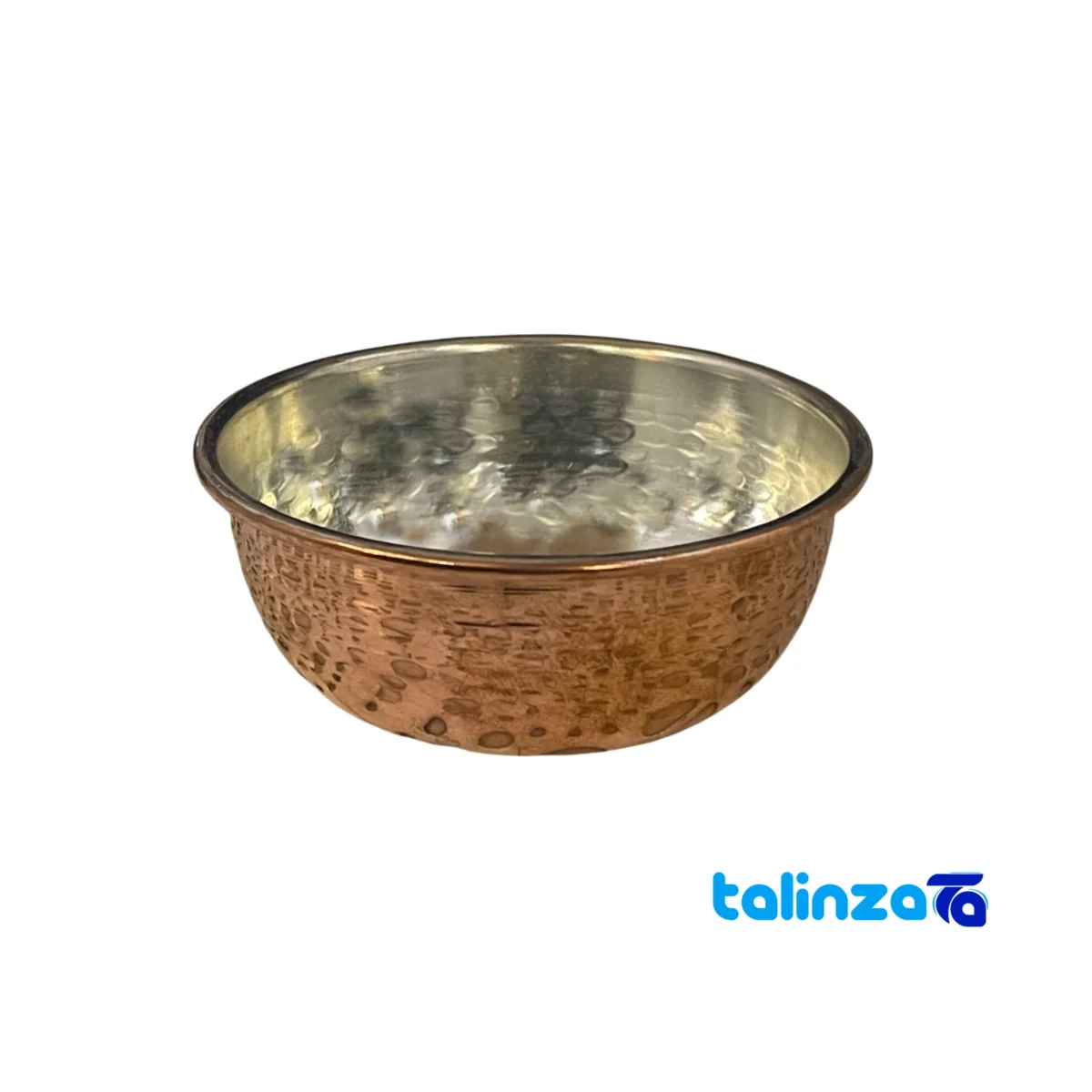 copper bowl - Front view design and key details