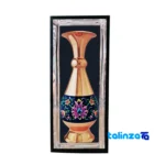 Copper Vase - Front view saffron grade and packaging