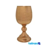 Laser Cut Copper Goblet Model 007 - Front view showing design and key details