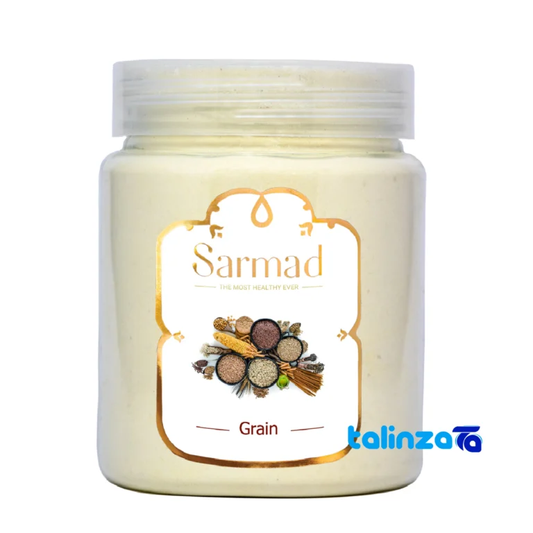 Front view of Sarmad Coconut Butter Premium Homemade Plain Peanut design and key details