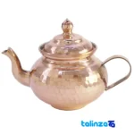 ZH Copper Saffron Teapot Handcrafted Unique Design - Package front showing product labeling and brand