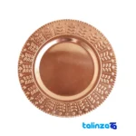 Front view of ZH223 Copper Plate Handcrafted Elegance 19 x design and key details