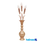 copper vase - Front view design and key details