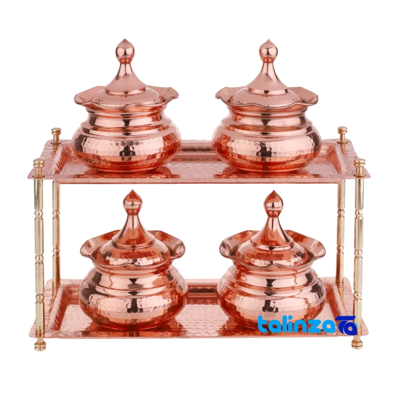 Copper Pastry Set - Front view design and key details