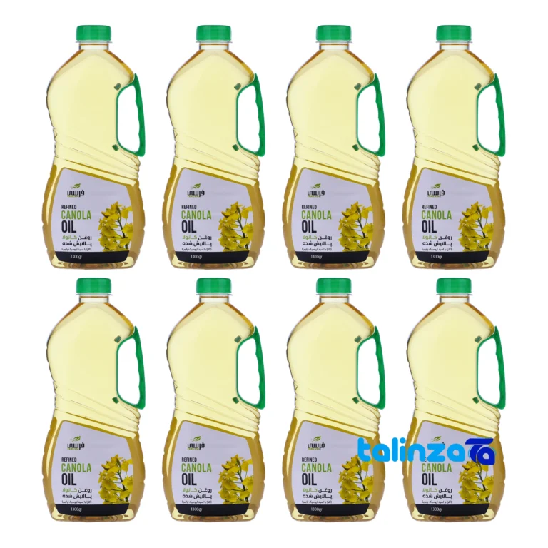 canola oil - Front view design and key details