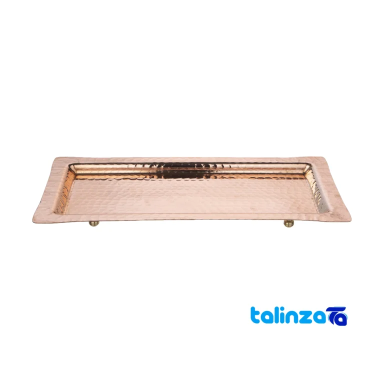 Zanjan Copper Roll Holder Stand Model 004 design and key details (Front view)