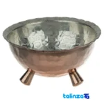 ZH219 Copper Bowl Unique Design and key details (Front view)