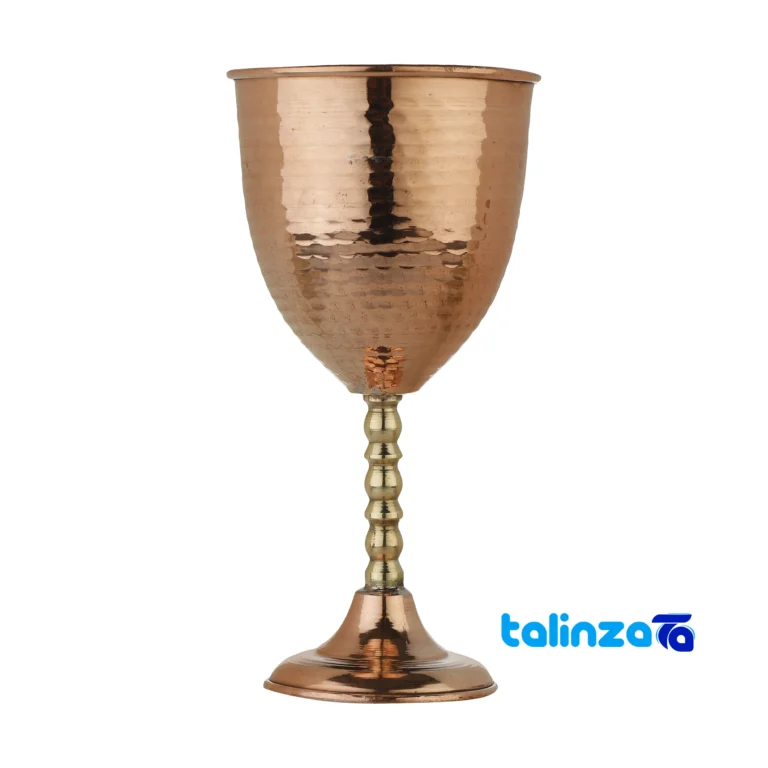 copper mug - Front view design and key details